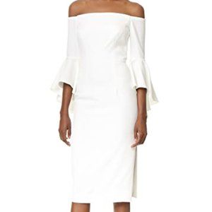 Milly- Italian Cady Selena Split Dress